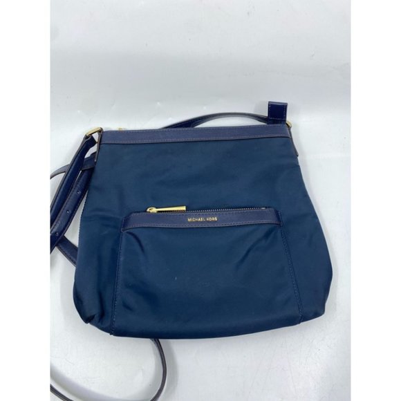 Michael Kors Blue Nylon Crossbody Bag - Picture 2 of 11